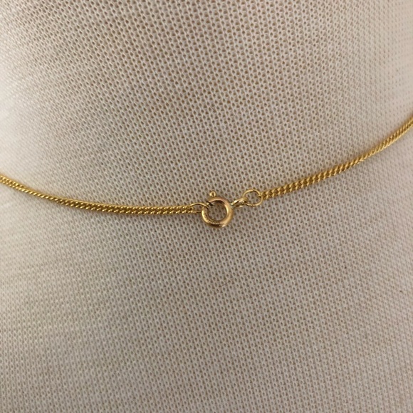 James Michelle | Large Gold Coin Custom Made Necklace Live Your Life and Rainbow - Picture 8 of 8